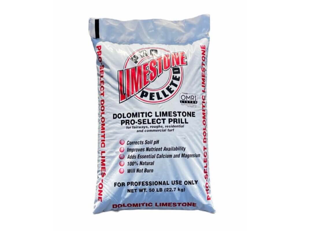 Dolomitic Pelletized Lime 50lb Champion Builder Supply